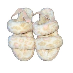 UGG Oh Yeah Panther Print Slipper Sandals